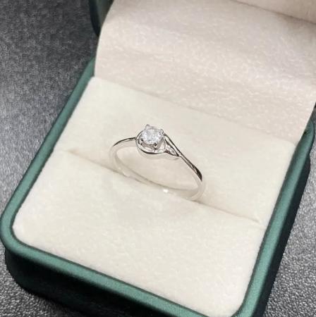 925純銀輕珠寶戒指-星野光芒