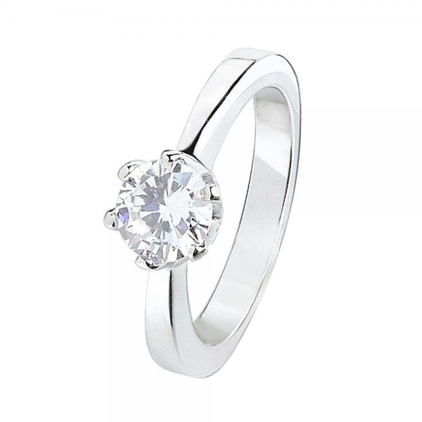 925純銀經典女戒-極光之吻