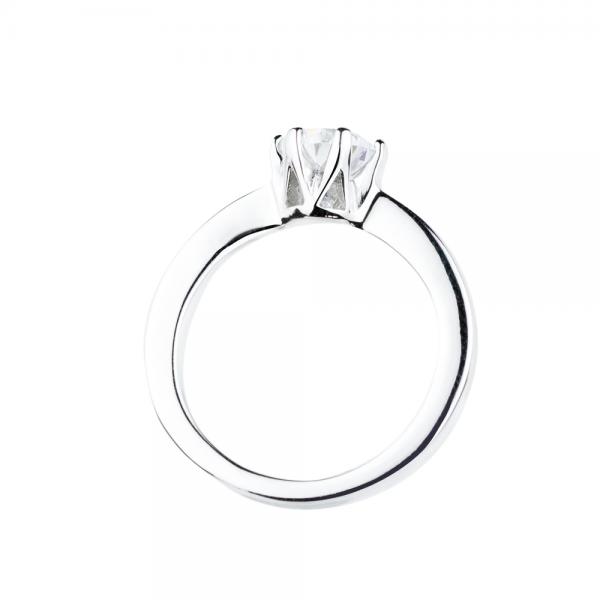 925純銀經典女戒-極光之吻