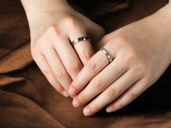 月下之誓 925銀對戒-男