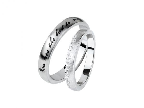 星間之語 925銀對戒-女