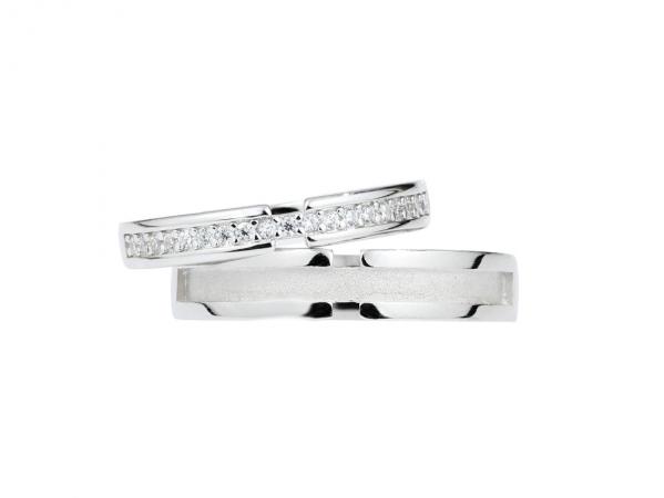 微光如你 925銀對戒-女