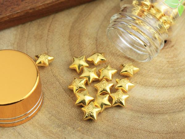 小金豆-星星造型1克