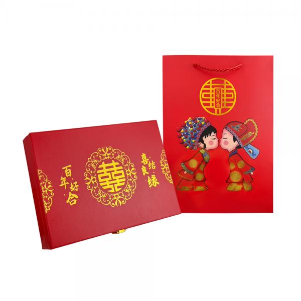 黃金擺件1克 禮盒款-永結同心