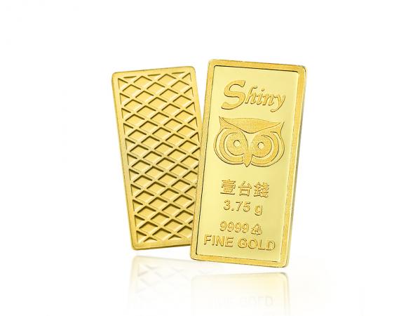 炫麗咕咕招財金條1錢