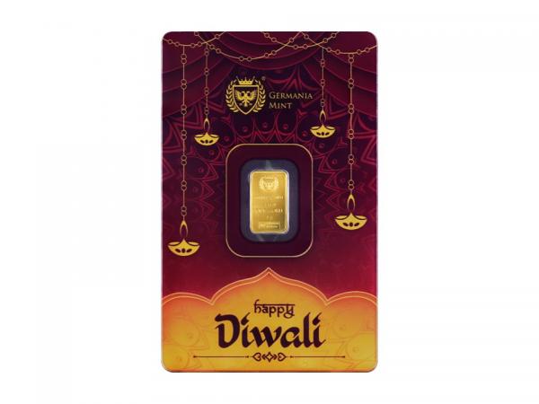 日耳曼排燈節金條1克