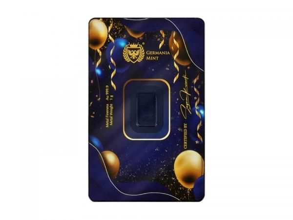 日耳曼生日快樂金條1克