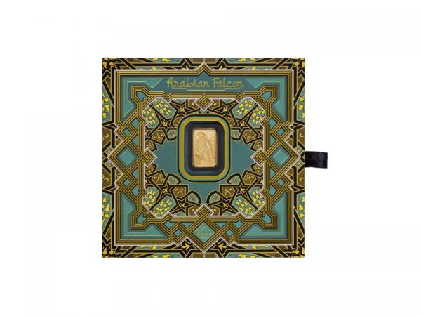 PAMP阿拉伯獵鷹金條5克