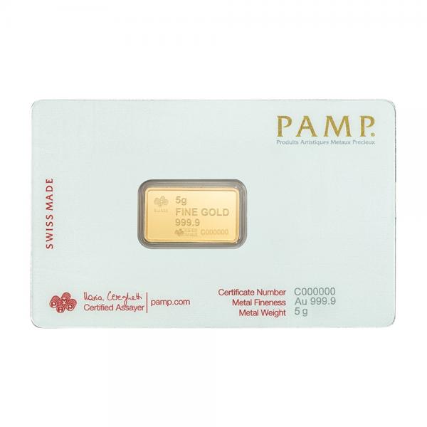 PAMP自由的美國 - 白頭鷹金條5克