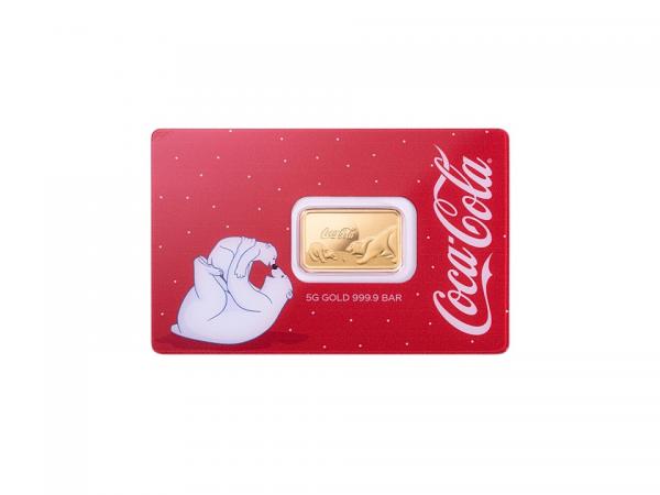 PAMP可口可樂北極熊金條5克