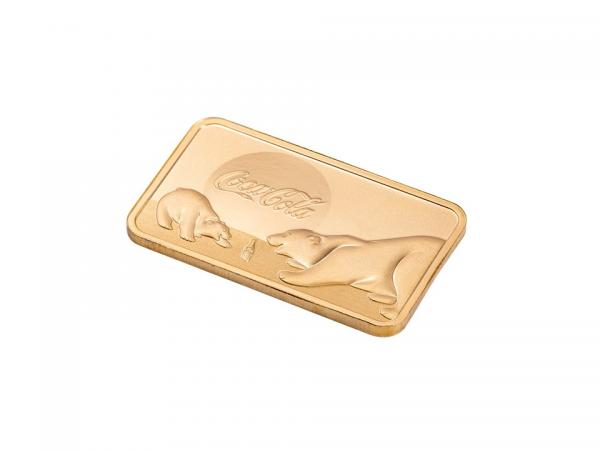 PAMP可口可樂北極熊金條5克