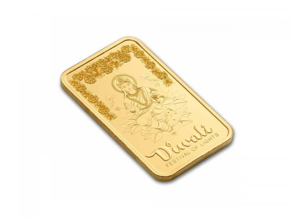 2025PAMP排燈節 – 財富吉祥女神與彩砂花樣金條5克