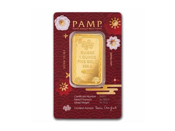 2025PAMP好運錦鯉金條1盎司