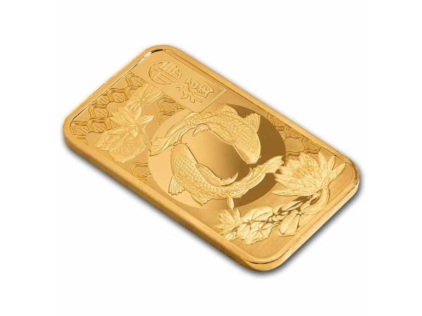 2025PAMP好運錦鯉金條1盎司