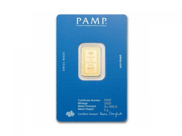 PAMP大衛之星金條5克