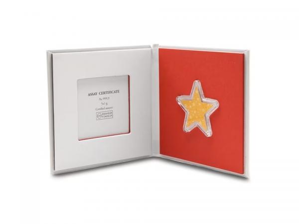 Valcambi星耀金條冊5克(1克X5片)