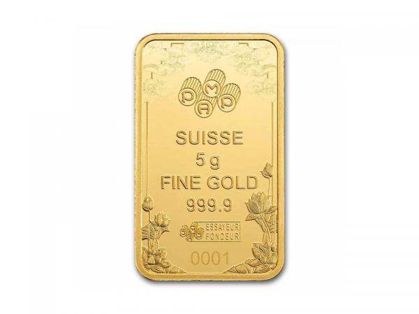 2025PAMP好運黃龍金條5克