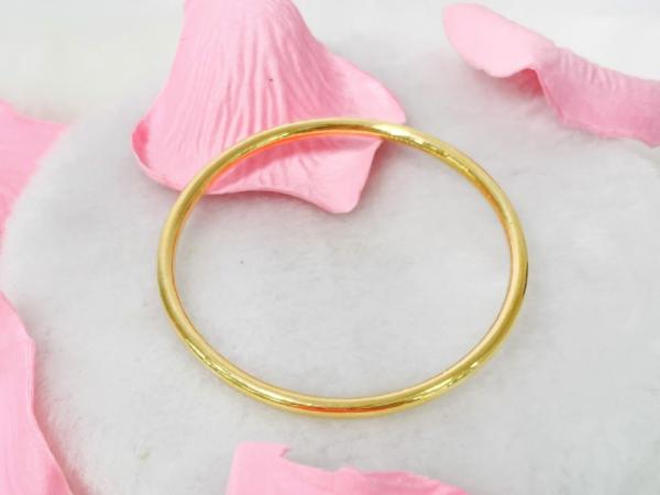 黃金光面太空環 3.08錢 6CM