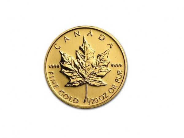 1993加拿大楓葉金幣0.05盎司