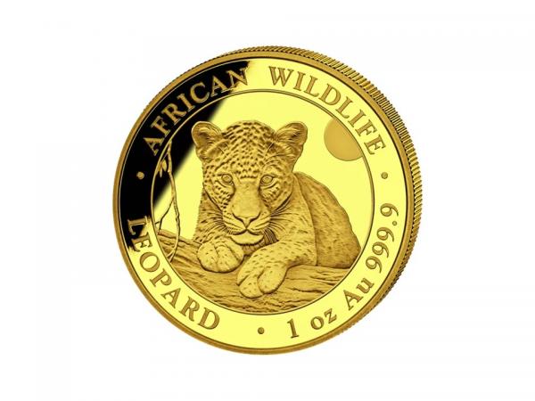 2025索馬利亞非洲豹金幣1盎司