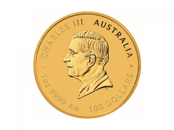 2024澳洲中國神話傳說 - 綠龍與錦鯉金幣1盎司