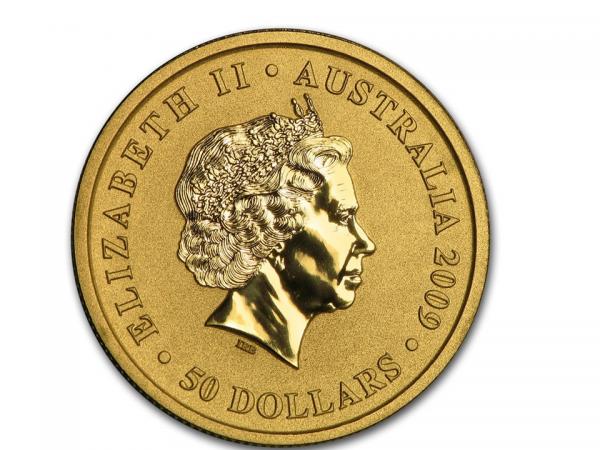 2009澳洲袋鼠金幣0.5盎司