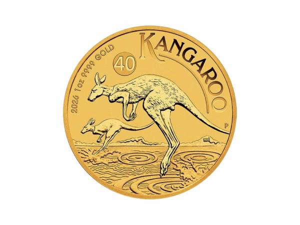 2026澳洲袋鼠金幣1盎司