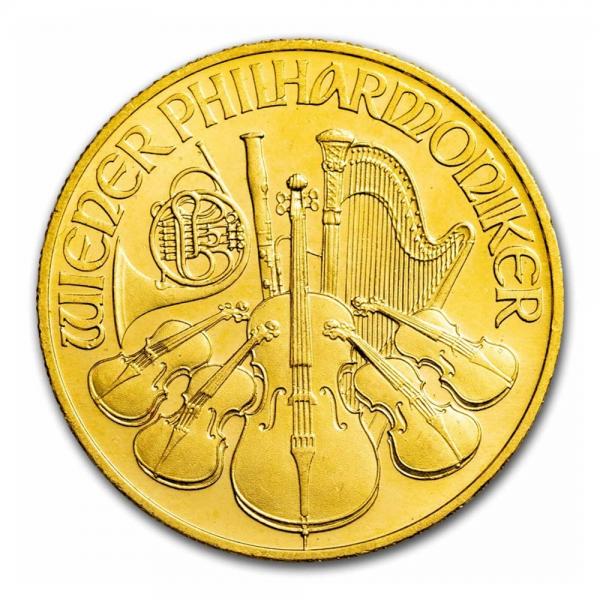 1994奧地利維也納愛樂金幣0.25盎司