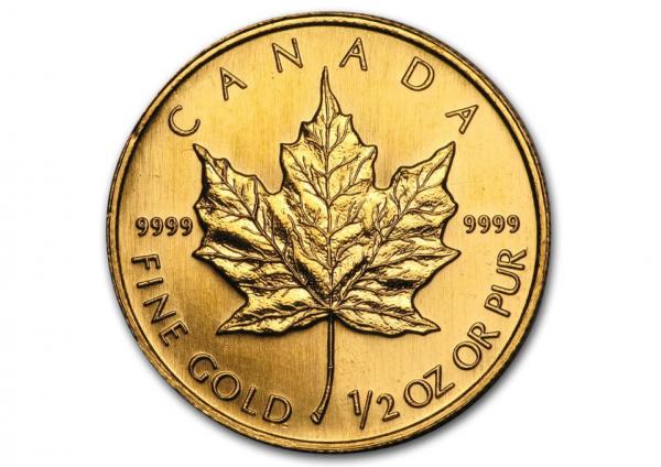 1997加拿大楓葉金幣0.5盎司
