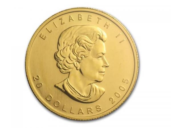 2005加拿大楓葉金幣0.5盎司