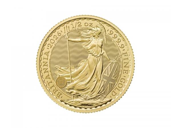 2026英國大不列顛金幣0.5盎司
