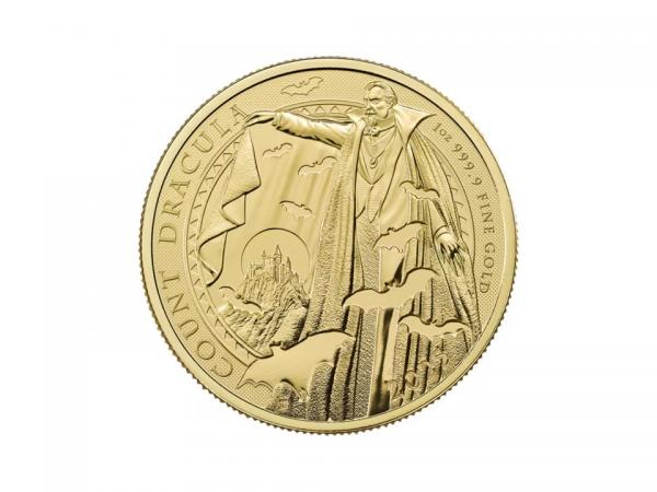 2025英國哥德式驚悚 - 德古拉伯爵金幣1盎司