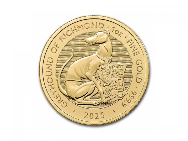 2025英都鐸獸格雷伊獵犬金幣1盎司