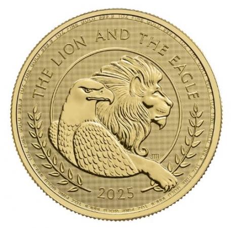 2025英國皇家獅與美國鷹金幣1盎司