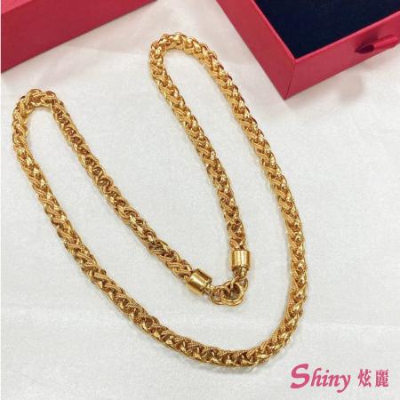 黃金文武項鍊 51.17錢 62CM 可套頭