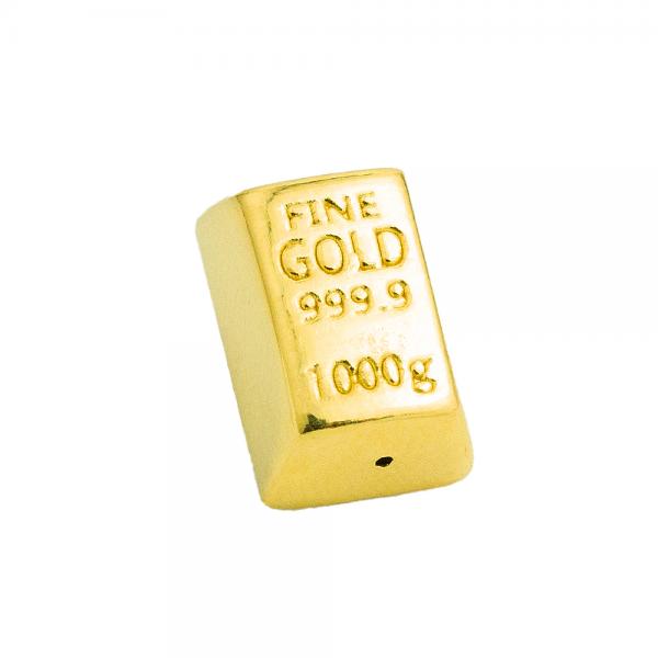 6D黃金金磚擺件 0.26錢