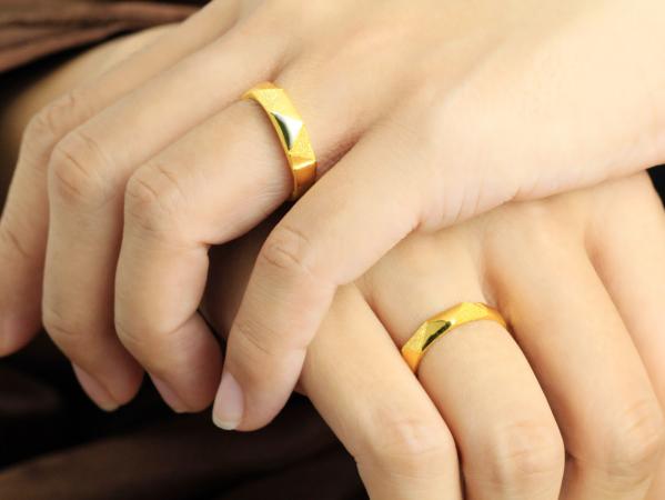 黃金對戒-男款 1.57錢