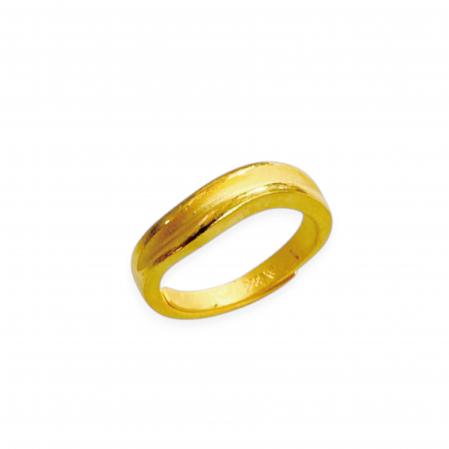 黃金流線戒指 1.73錢