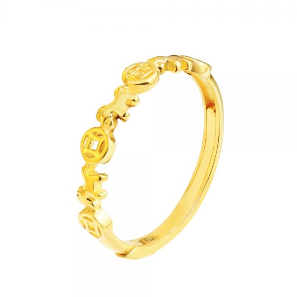 5G黃金馬年開運戒指 0.54錢