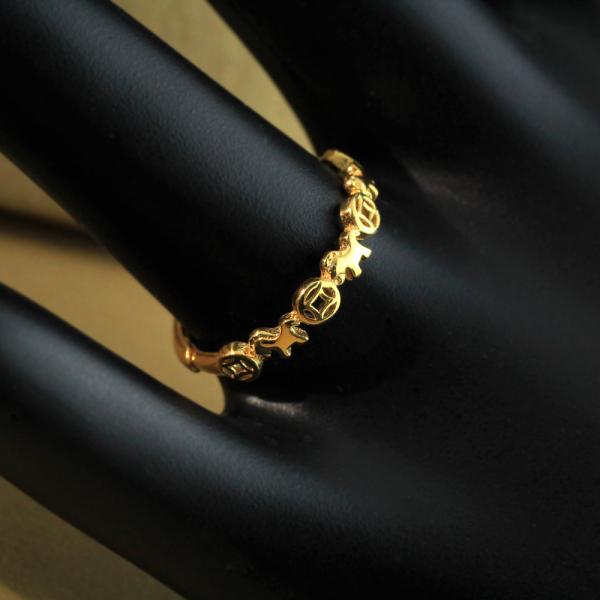 5G黃金馬年開運戒指 0.54錢