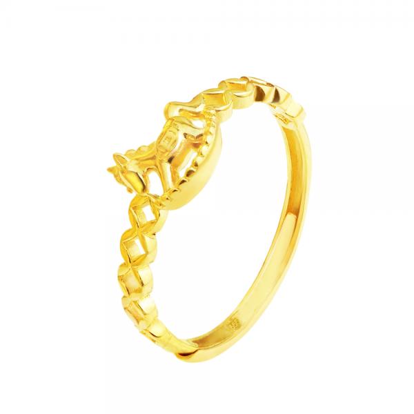 5G黃金馬年開運戒指 0.67錢