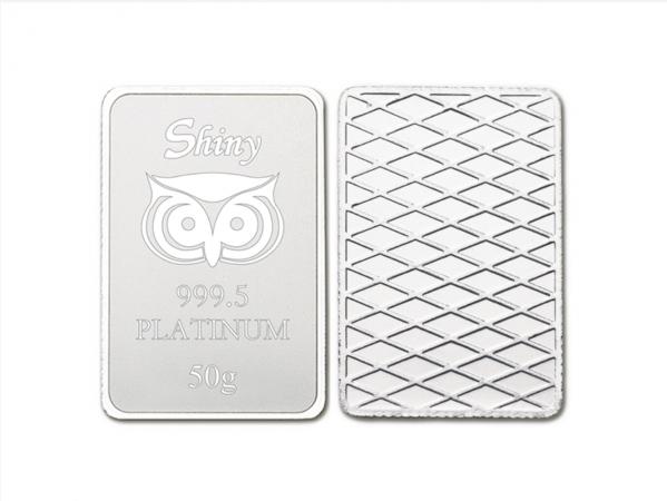 炫麗咕咕鉑金條50克