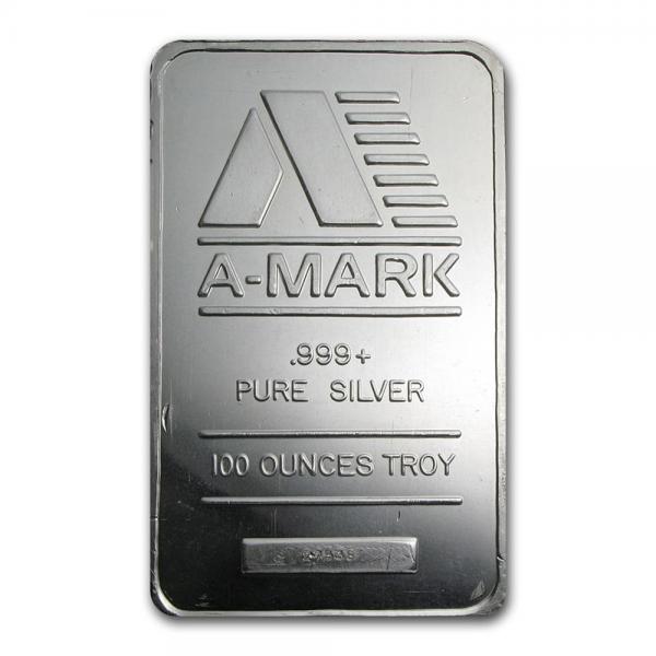 A-MARK銀條100盎司