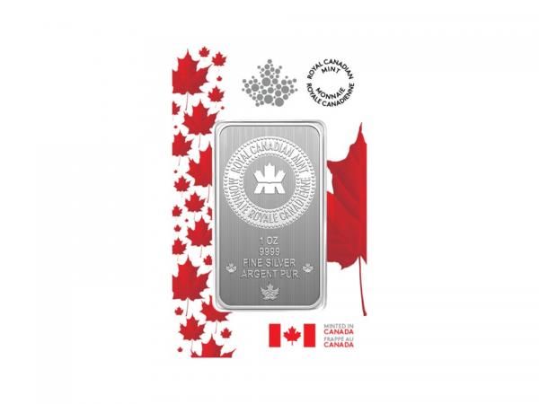 2025加拿大皇家銀條1盎司 - 檢驗卡版
