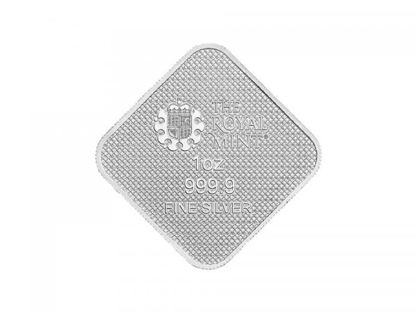 英國王室野獸系列-十紋獸銀條1盎司