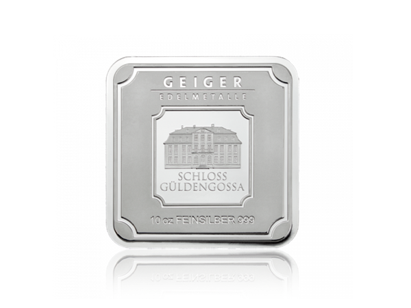 德國Geiger Edelmetalle銀條10盎司