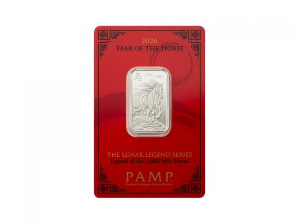 2026PAMP生肖馬年銀條10克