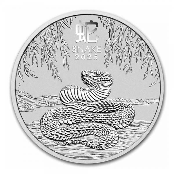 2025澳洲生肖蛇年銀幣0.5盎司(系列III)