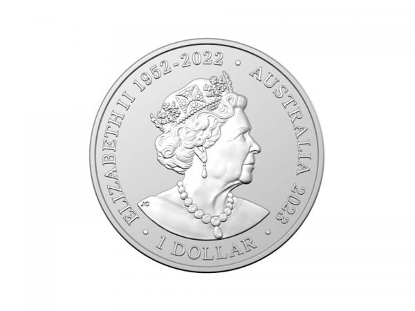 2023澳洲皇家南極領地 - 帝王企鵝銀幣1盎司