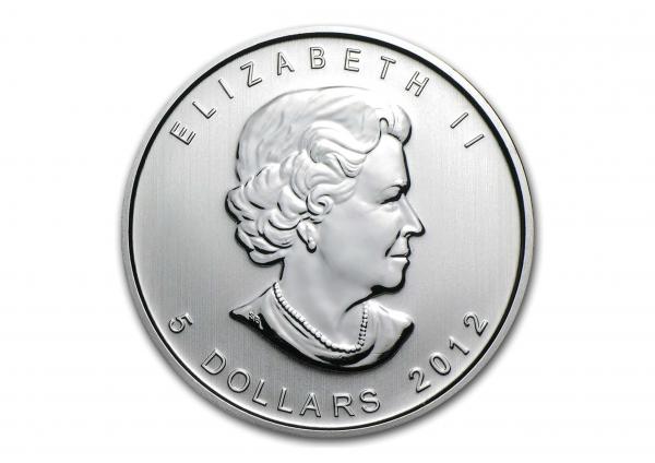 2012加拿大楓葉銀幣1盎司